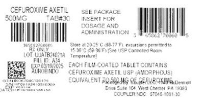 Label (Cefuroxime 500mg)